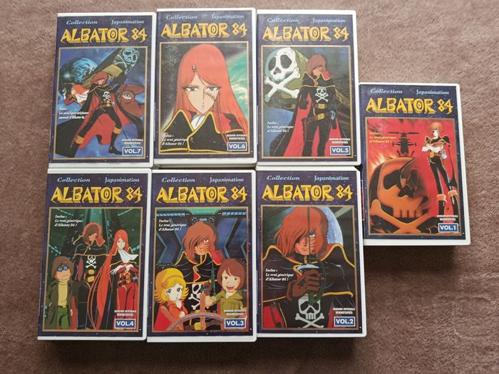 A saisir, coffret VHS  " Albator 84 " ( bien lire svp ) - photo numéro 6