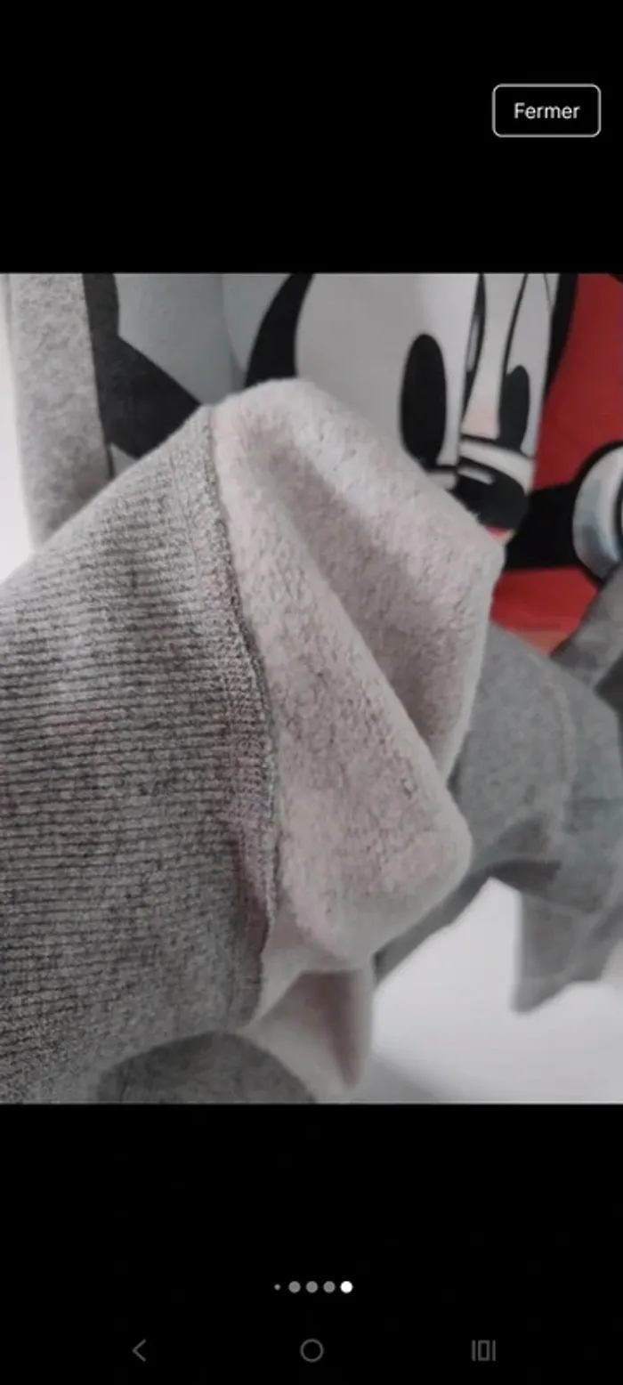 Sweat à capuche unisexe Mickey - photo numéro 7