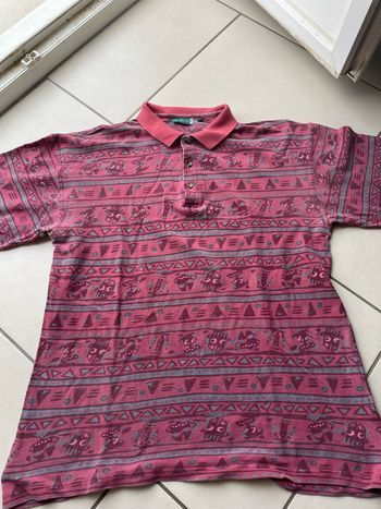 T-shirt polo vintage kiabi