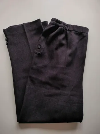 Pantalon marron/bordeaux T6