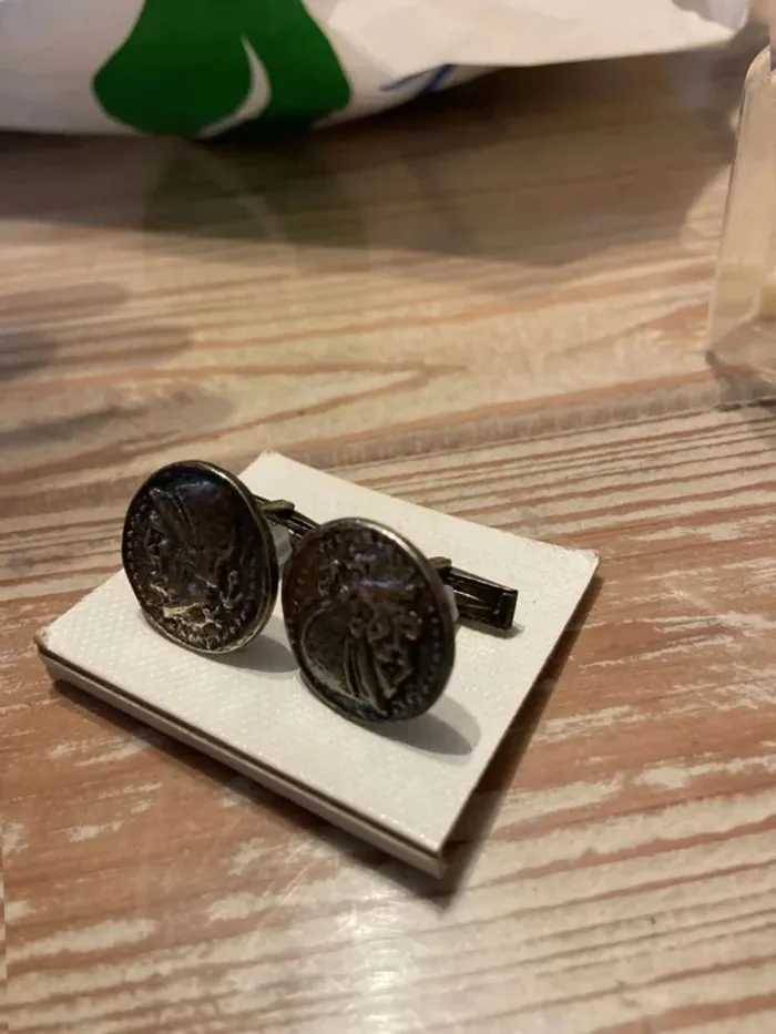Bouton  de  manchettes  vintage