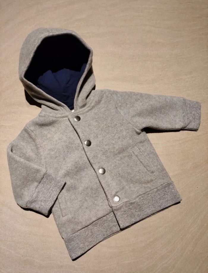 Veste / Gilet polaire Mots d'enfants 6 mois