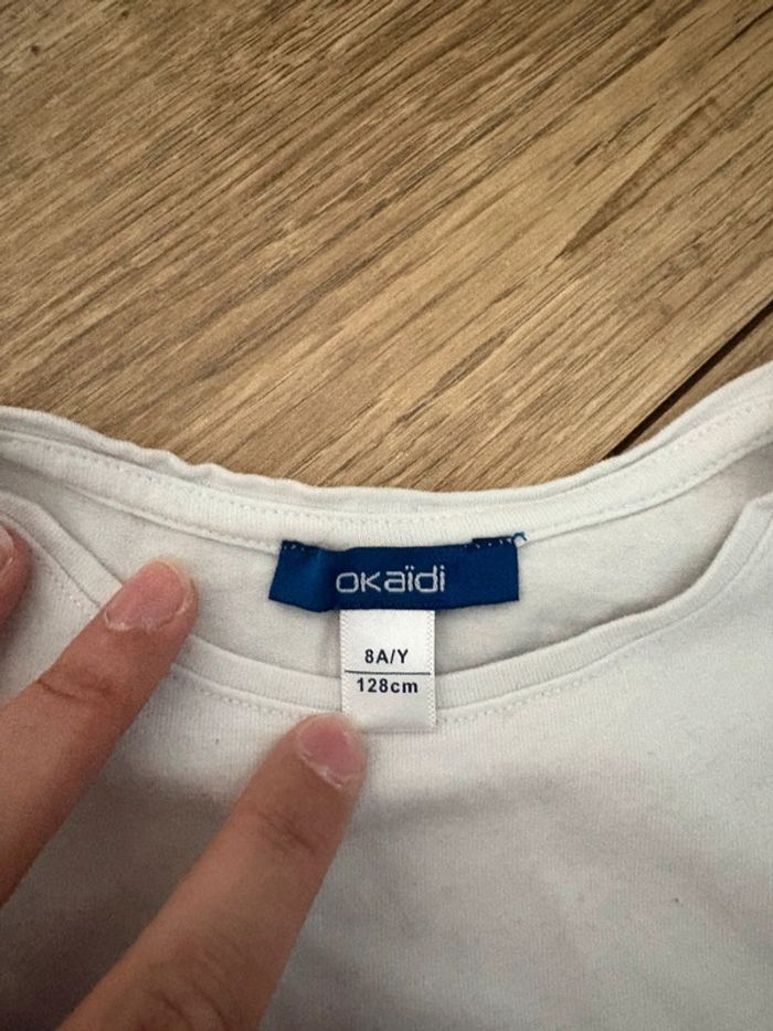 T-shirt manches longues 8 ans - photo numéro 4