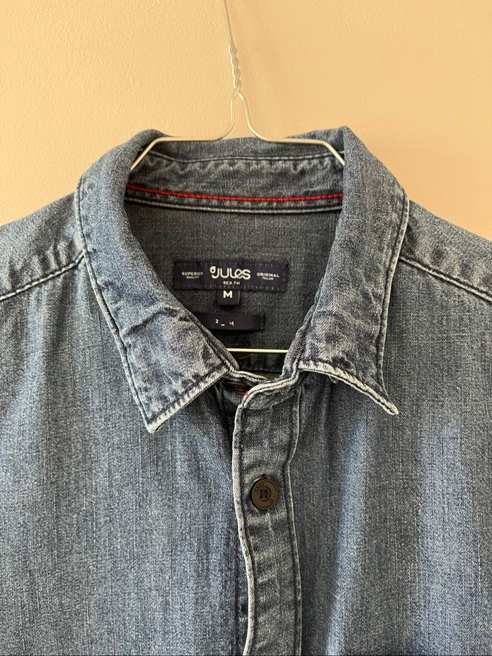 Chemise jean homme - photo numéro 3