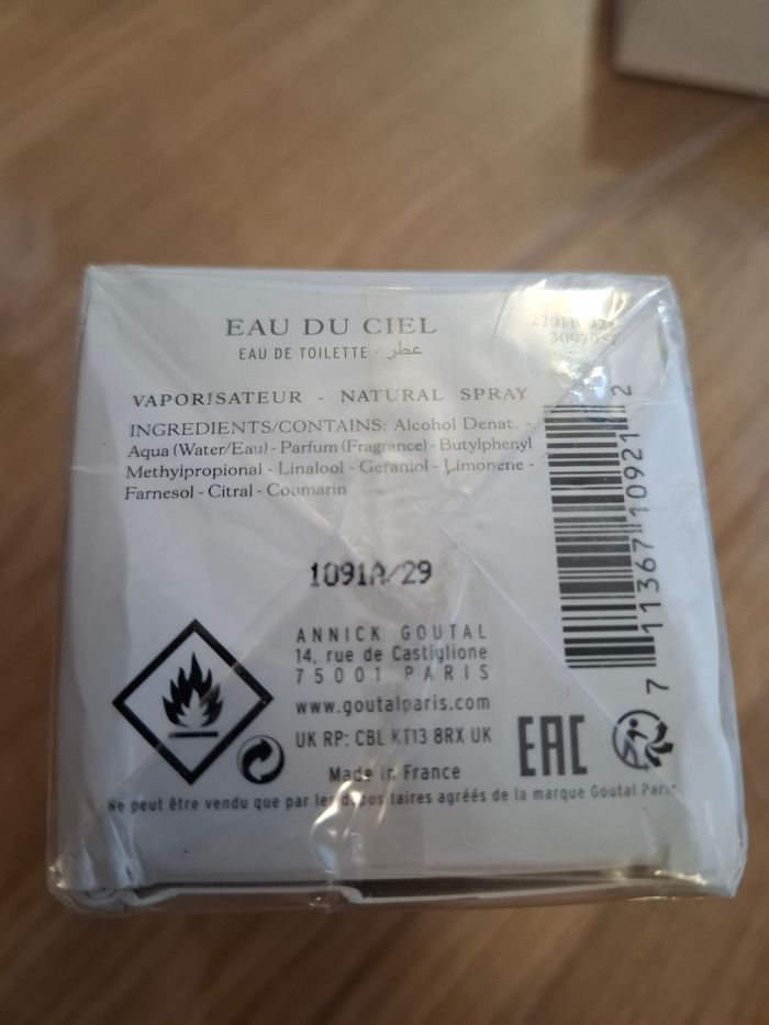 Goutal  eau du ciel édition collector 40ans - photo numéro 2