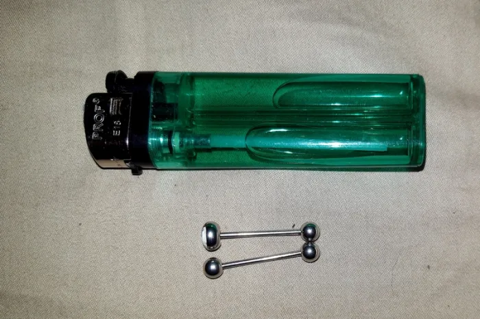 Lot de 2 piercing pour la langue - photo numéro 2