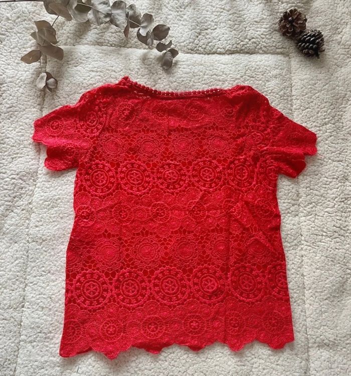 Top nafnaf rouge - photo numéro 4