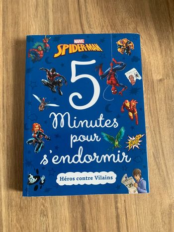 Livre 5 minutes pour s’endormir - Spiderman