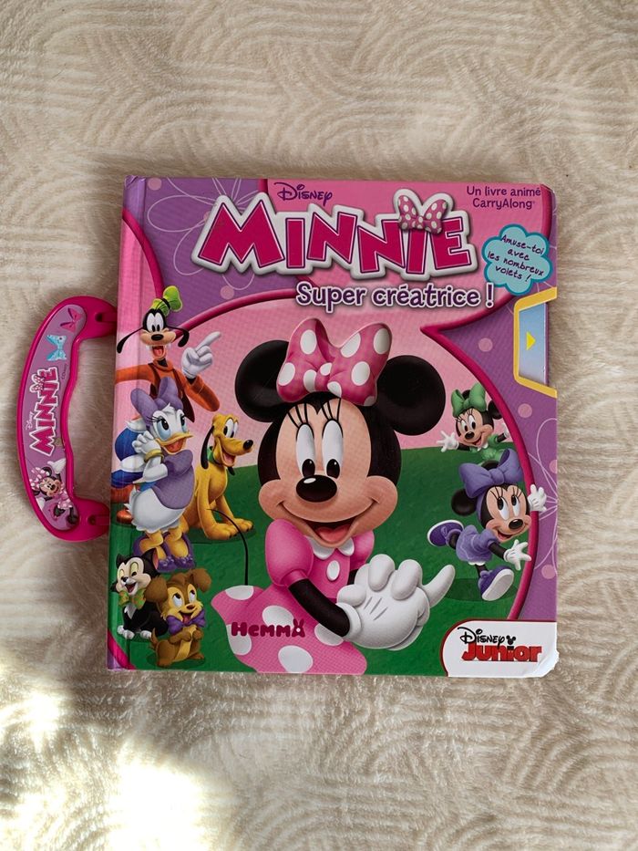 Minnie super créatrice livre à volets - photo numéro 1