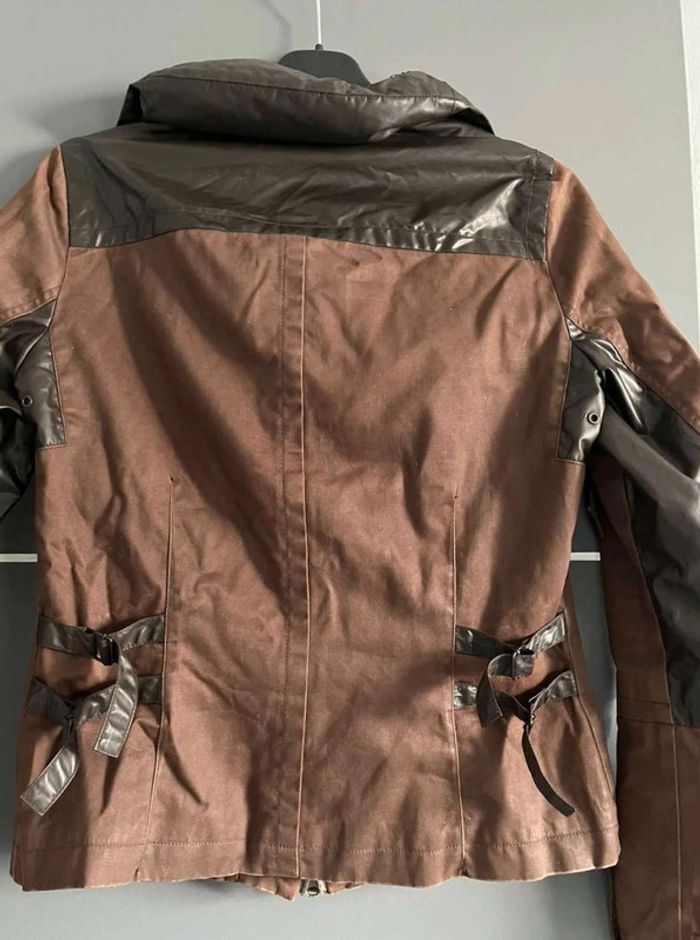 Veste femme marque IKKS marron 40 - photo numéro 7