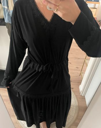 Abaya noir XXL