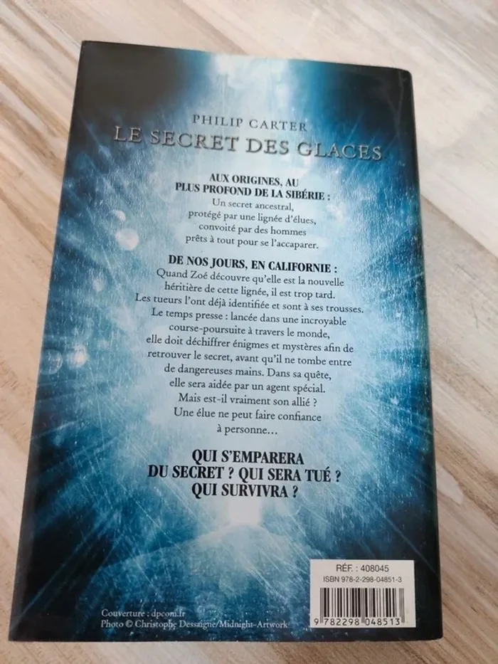 Le secret des glaces Philip Carter - photo numéro 2