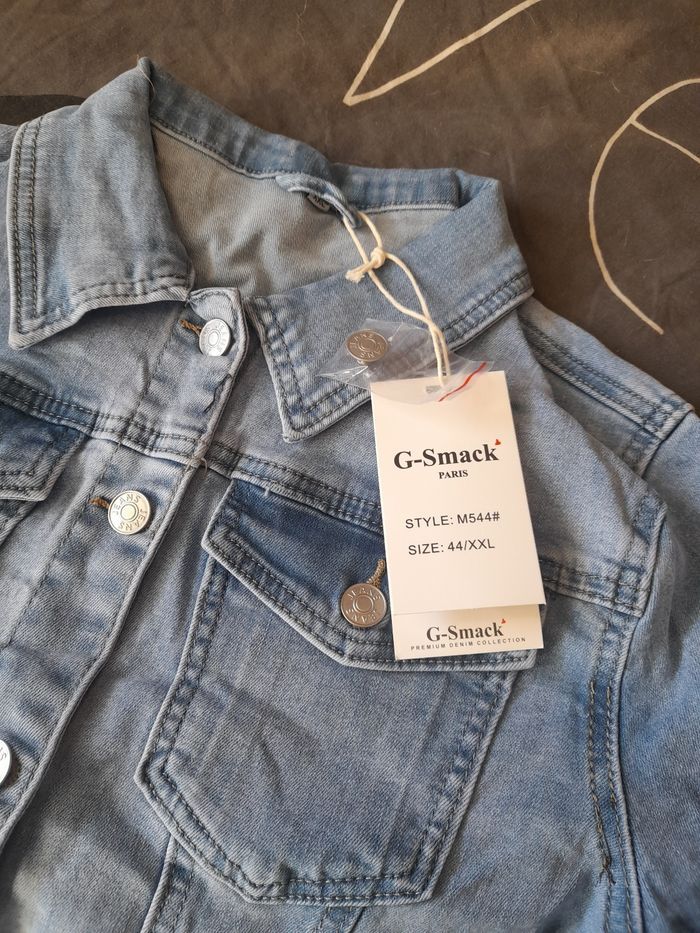 Veste en jean femme neuve 💯 % - photo numéro 2