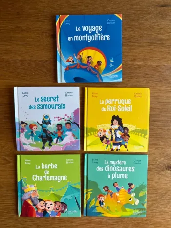 Lot de 5 livres Mac Donald collection le club des aventuriers de l’histoire