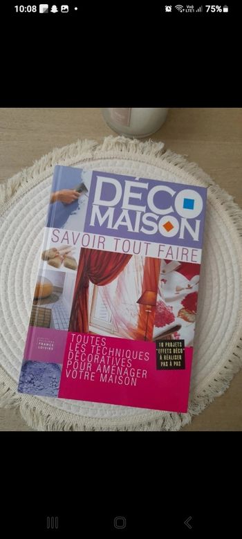 Livre encyclopédie Déco maison