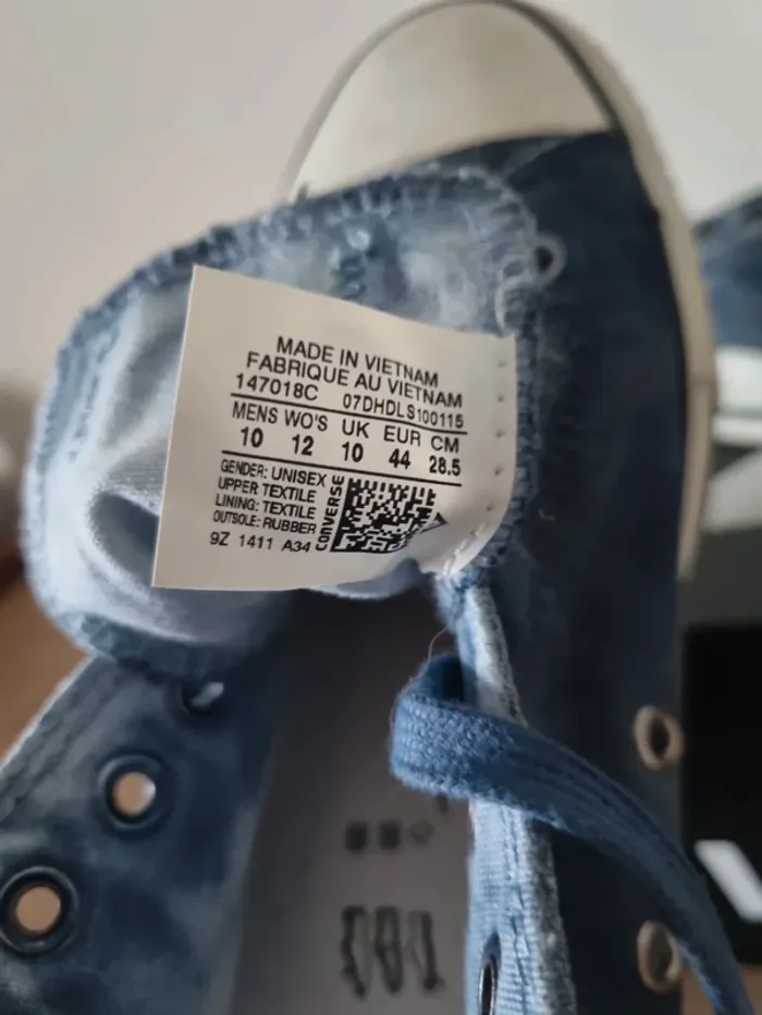 Converse jeans bleu - photo numéro 5