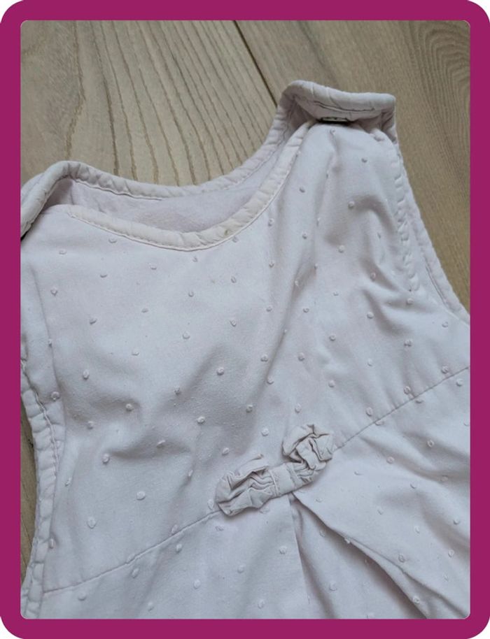 turbulette gigoteuse rose pale taille naissance 0-18 mois évolutive Maison du monde - photo numéro 3