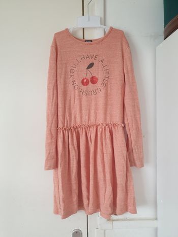 Robe couleur saumon