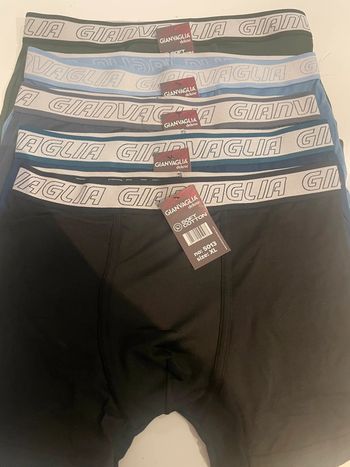 5 Boxers Gianvaglia Deluxe Coton Stretch XL