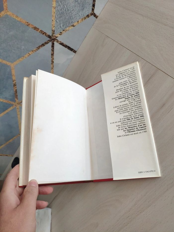 Livre érotique grand format La fille de Fanny Hill mémoires d'une femme de plaisir Cleland - photo numéro 9