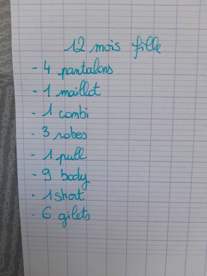 Lot vetement 12 mois fille - photo numéro 2
