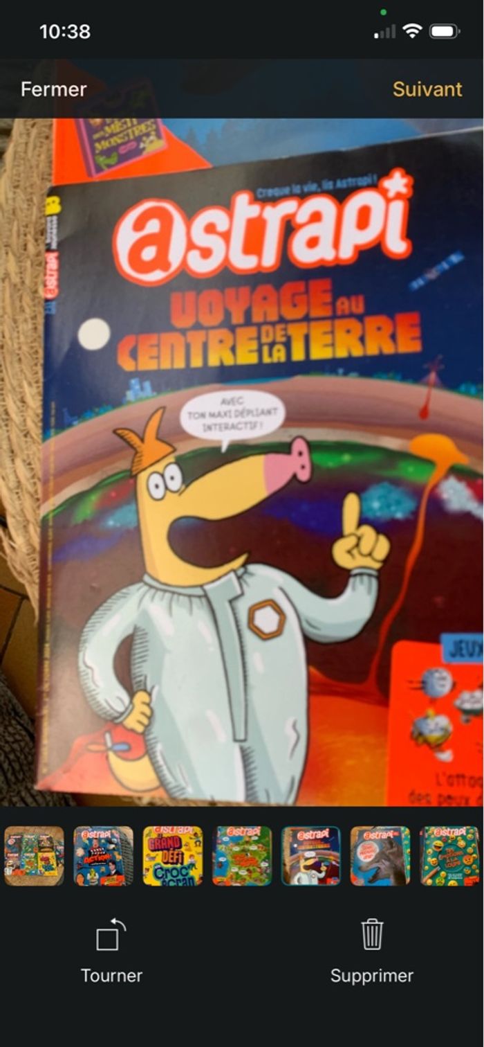 Lot de sept. Magazines Astrapi enfant, sept à 11 ans, jeux bd activité - photo numéro 5