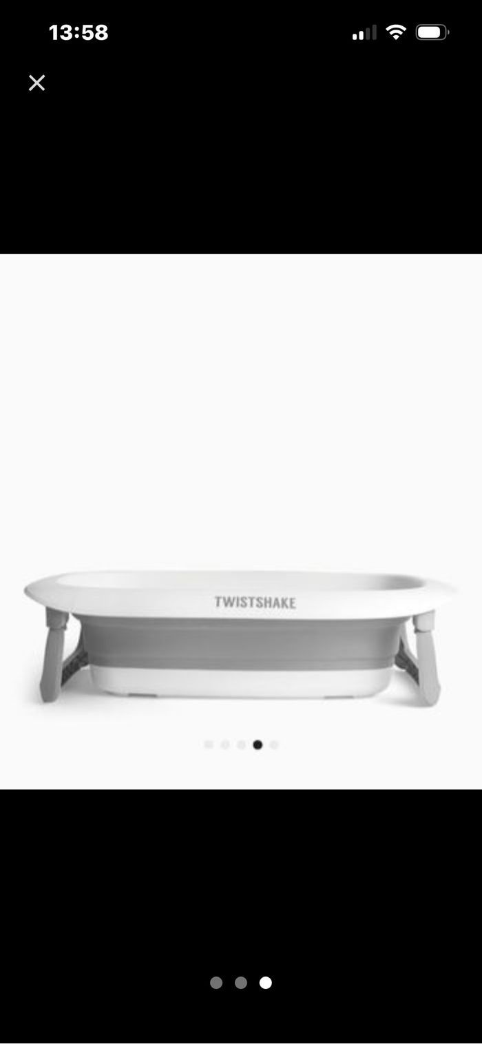 Baignoire sur pied avec coussin Négociable - photo numéro 2