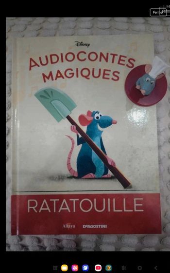 20ėme audioconte magique altaya deagostini disney audio conte compte comte magic livre figurine