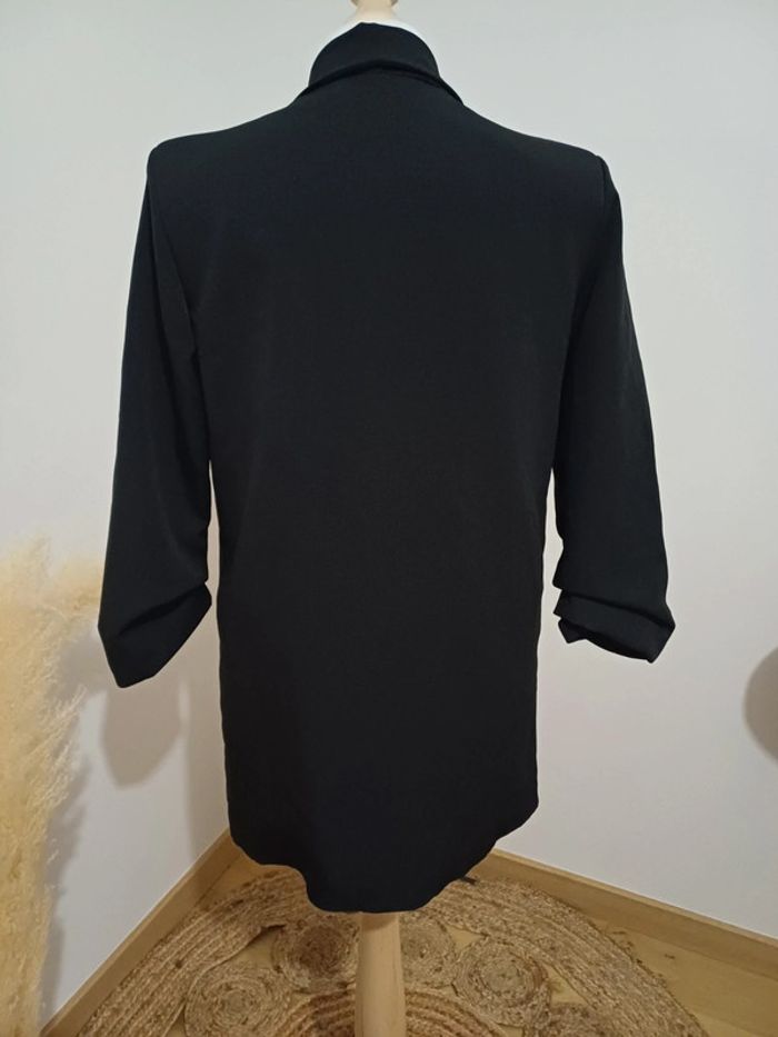 Blazer noir long neuf Laura & Laurent taille S/M 36/38 - photo numéro 8
