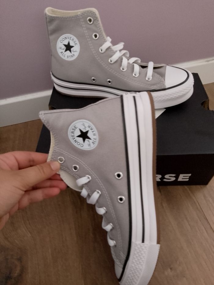 Basket converse plateforme - photo numéro 5