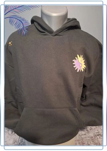 Sweat à Capuche noir jacks et jones unisexe  taille S