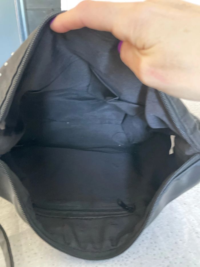 Sac noir strass - Très bon état - photo numéro 7