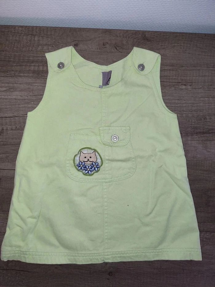 Robe 18 mois vert pâle Tippi & ipit #Fille18mois