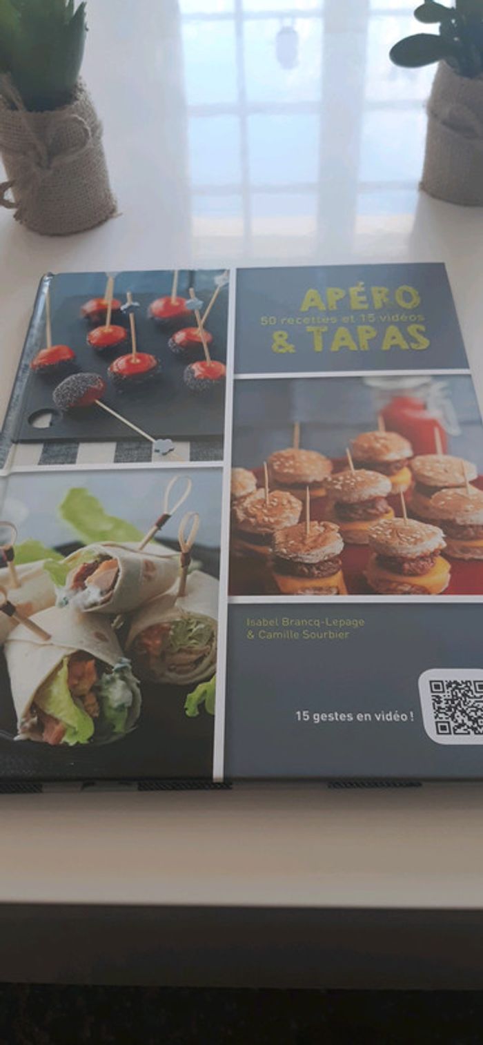 Livre recette apéro et tapas