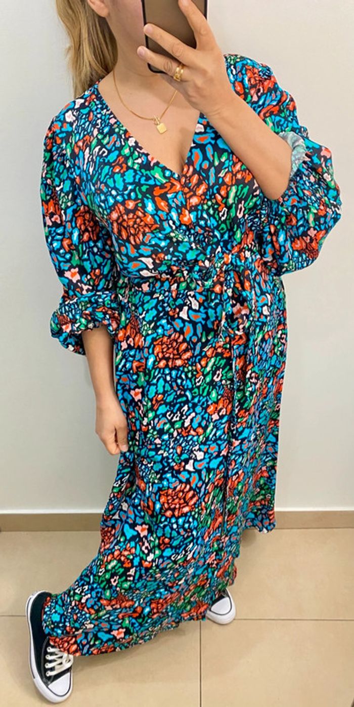 Robe Longue Imprimée - photo numéro 2