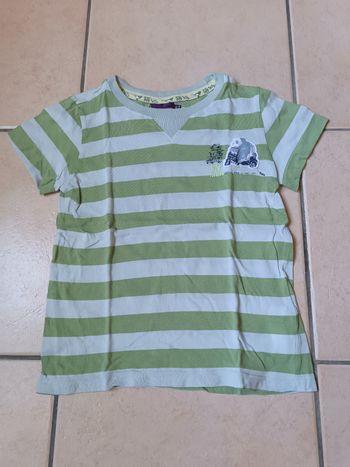 Tee shirt vert Sergent major 4 ans