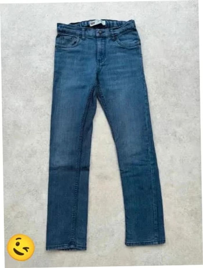 Jeans Levi's 511 W27 FR36 L29 coupe skinny bleu marine Femme Women pan522b - photo numéro 2