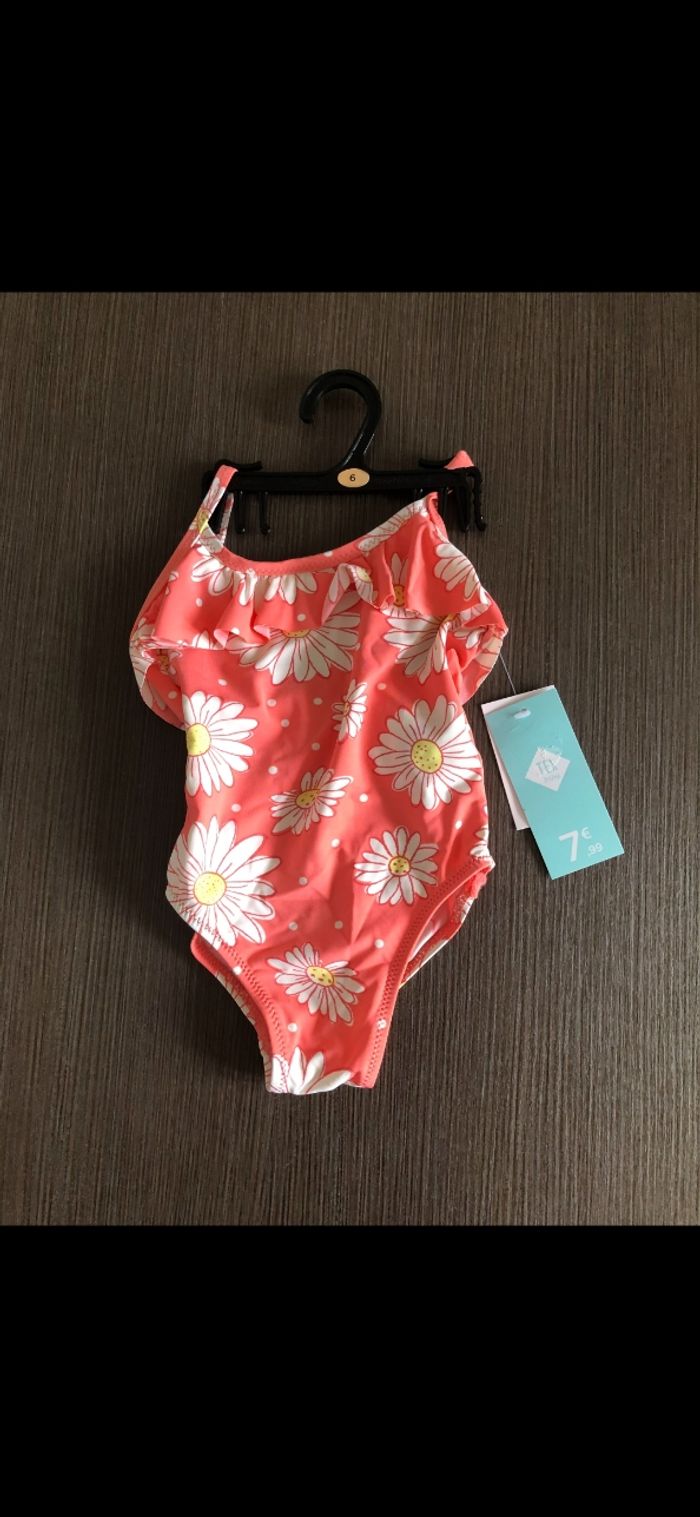 Maillot de bain fille 6 mois