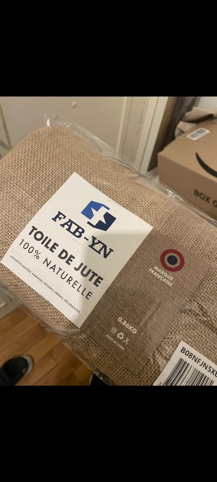 Toile de jute en rouleau - photo numéro 3