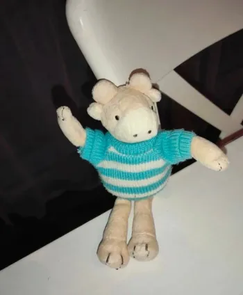 Peluche bébé confort