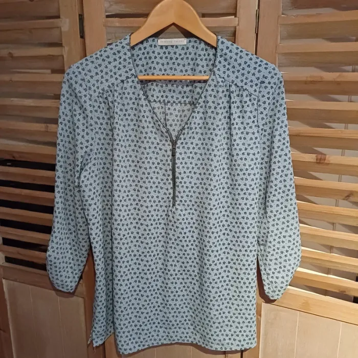 Tunique femme bleu taille 42/44 , Armand Thiery