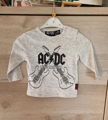 Tee shirt ACDC 3 mois