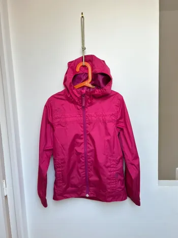 Coupe vent fille veste de randonnée quechua 8 ans