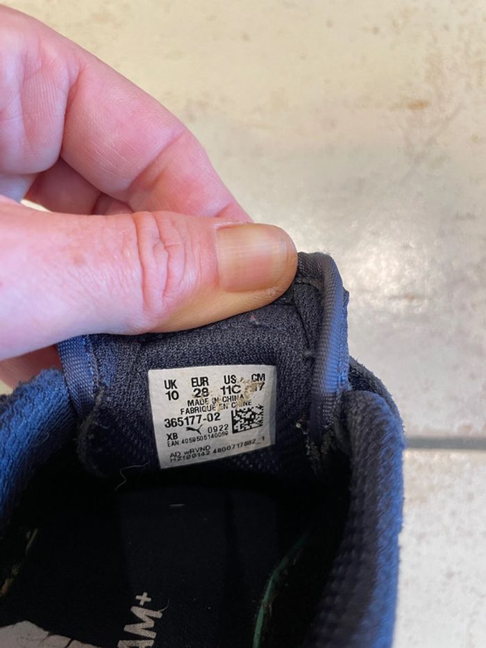 Baskets Puma à scratchs taille 28 - photo numéro 6