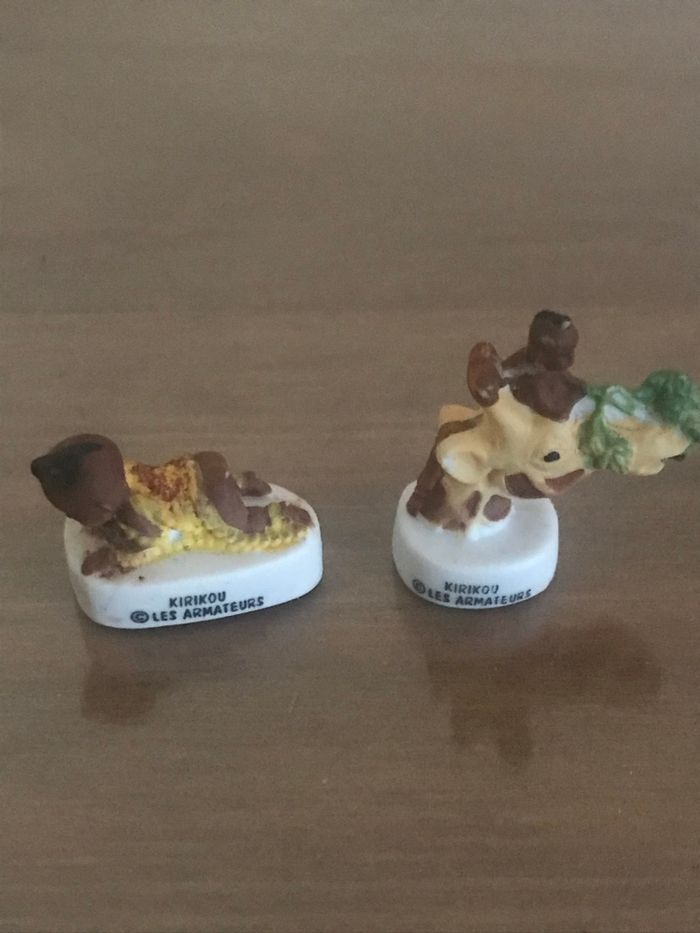 2 fèves Kirikou Les Armateurs