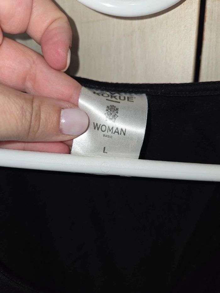 Débardeur noir taille L - photo numéro 2