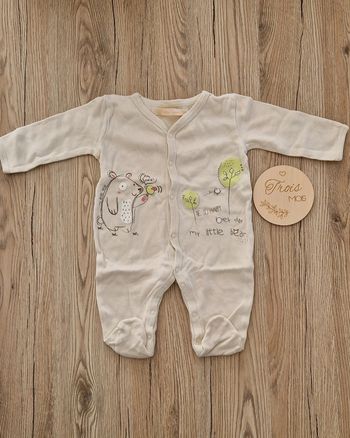 Pyjamas coton bébé garçon 3mois