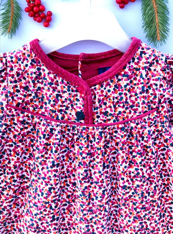 SERGENT MAJOR - ENSEMBLE 2P FILLE, ROBE & MANTEAU ASSORTI, IDÉAL POUR L'HIVER 9M - photo numéro 3