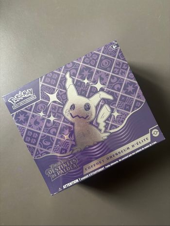 ETB Pokémon Destinées de Paldea NEUF