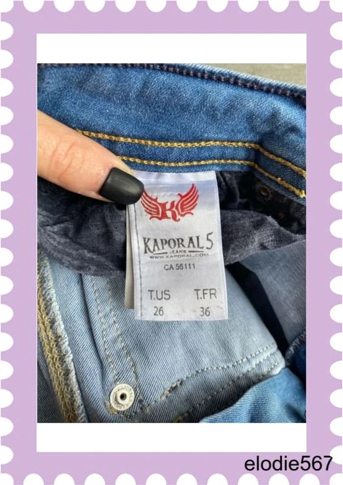 Jean slim kaporal 26/36 - photo numéro 4